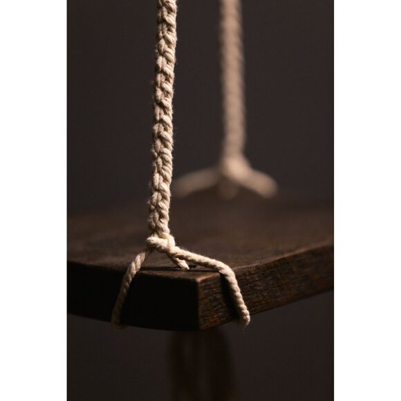 Macrame Shelf|Boho Wall Hanging Shelf|Handmade Home Decor|Boho Room Decor(ID425) - Picture 6 of 7